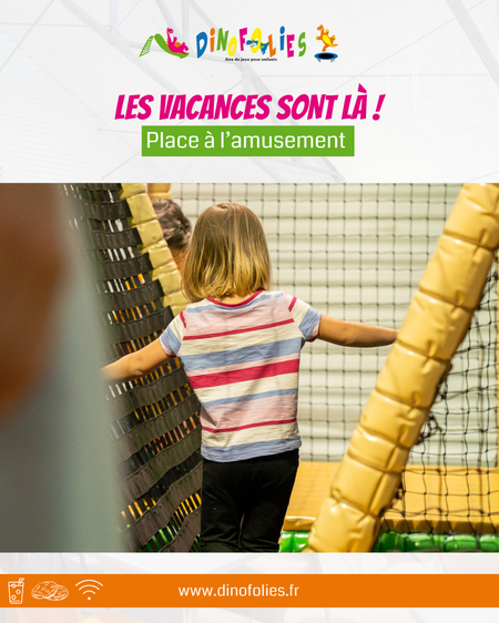 Les vacances sont là, place à l’amusement ! 🦖✨