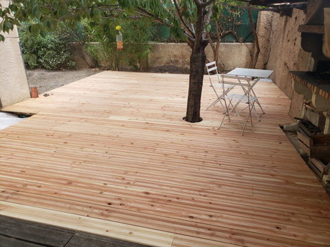 Terrasse Terrasse en bois durable, personnalisée, installation professionnelle. En savoir plus