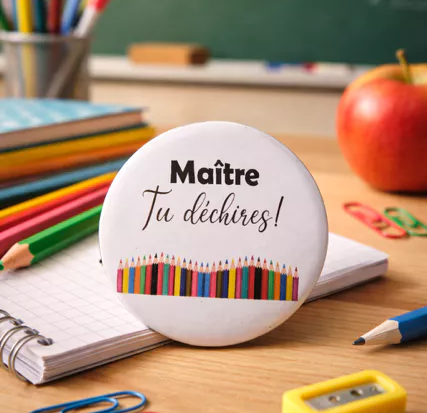 🎉 Badge « Maître, tu déchires »