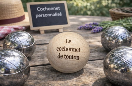 Cochonnet personnalisé – Le cochonnet de tonton