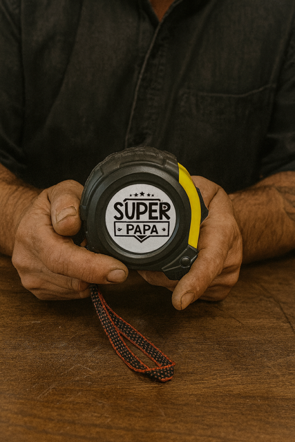 📏 Mètre ruban « Super Papa »