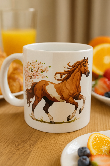 ☕ Mug blanc « Mat Cheval – Modèle 2 »
