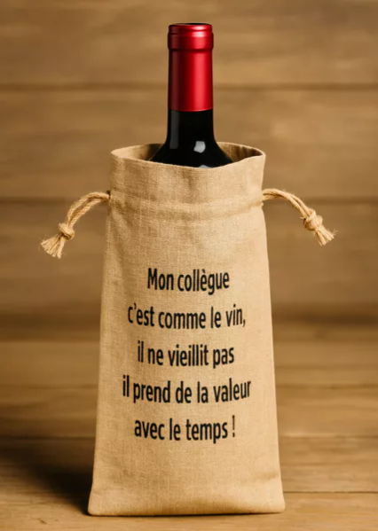 Sac à Bouteille – “Mon collègue, c’est comme le vin…”