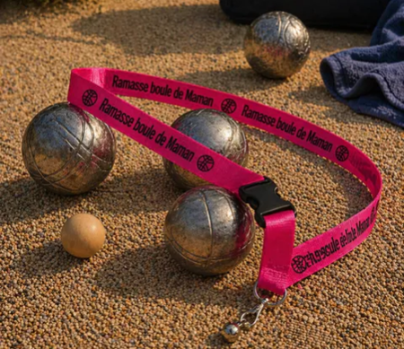 🎯 Ramasse-boule de pétanque – « Maman »