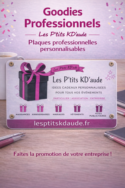 plaque professionnelle