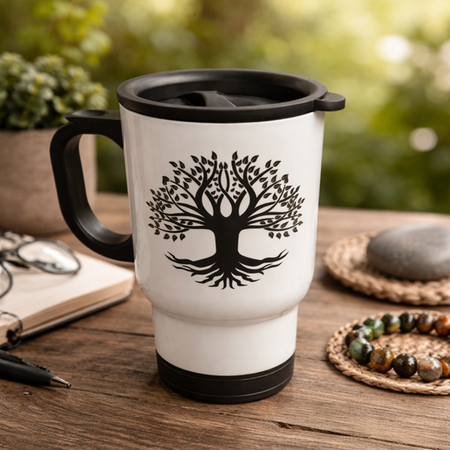 ☕ Tasse isotherme « Arbre de Vie »