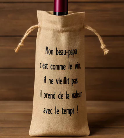 Sac à Bouteille – “Mon beau-papa, c’est comme le vin…”