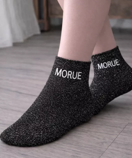Chaussettes à Paillettes – “Morue”