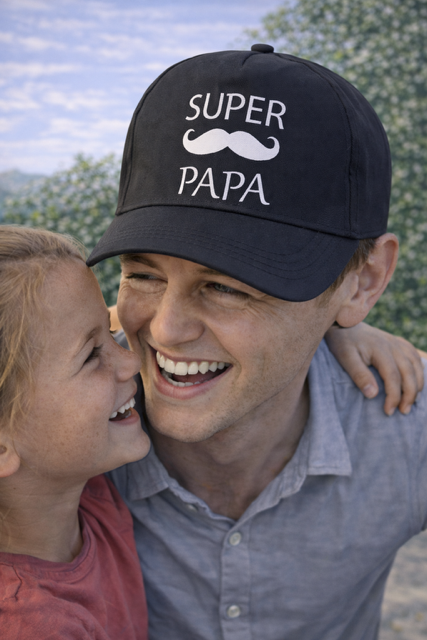 🧢 Casquette homme « Super Papa »