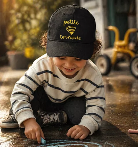 🧢 Casquette enfant – « Petite Tornade »