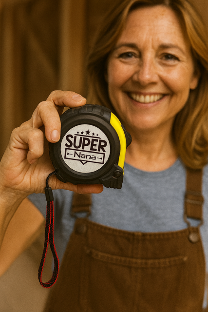 📏 Mètre ruban « Super Nana »