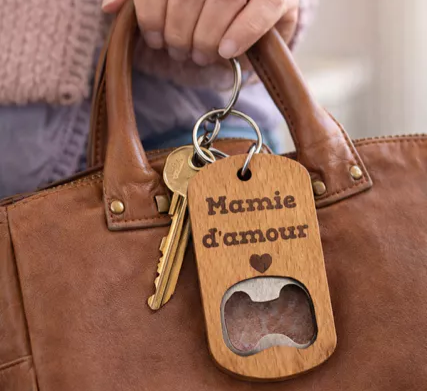 Porte-clés Décapsuleur « Mamie d’Amour »