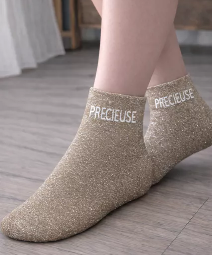 ✨ Chaussettes à paillettes Précieuse ✨