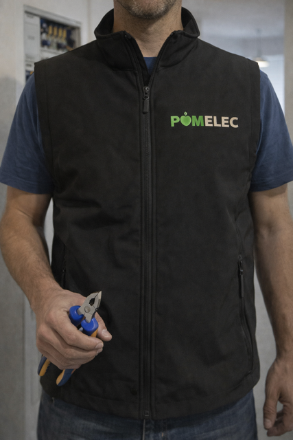 gilet sans manche softshell de face