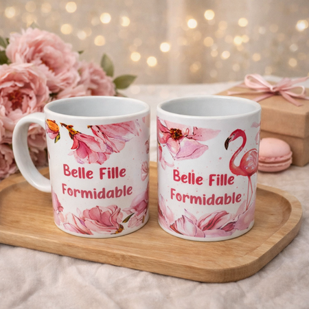 ☕ Mug blanc « Belle-fille formidable »