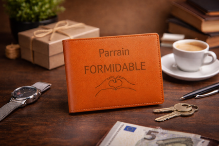  Porte-feuille « Parrain formidable » 