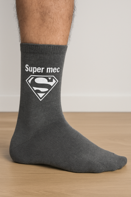  Chaussettes Homme « Super mec » 