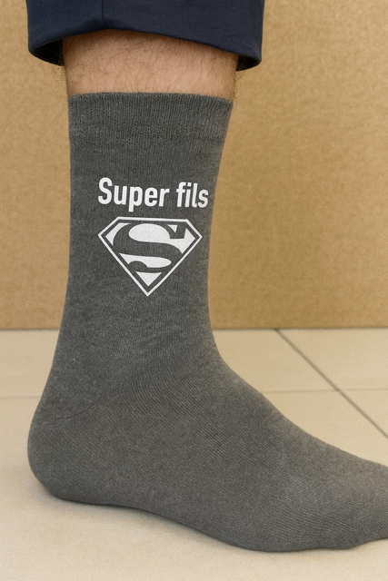  Chaussettes Homme « Super fils » 