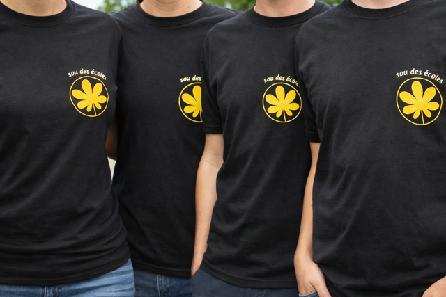 t shirt de devant