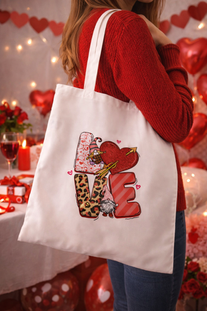  Tote bag – « LOVE » (à porter sans modération) ❤️👜