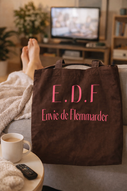 Tote bag – EDF (Envie De Flemmarder)