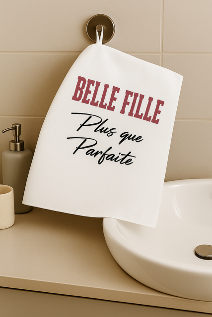 Essuie-mains “Belle-fille plus que parfaite” 