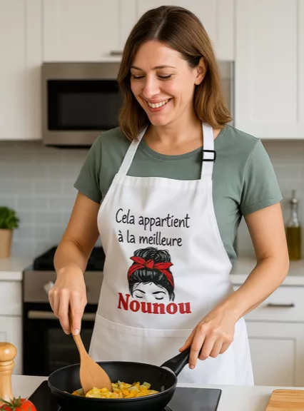 Tablier – “Cela appartient à la meilleure nounou”