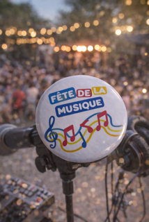 🎉 Badge « Fête de la musique – Modèle 1 »