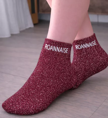 Chaussettes à Paillettes – “Roannaise”