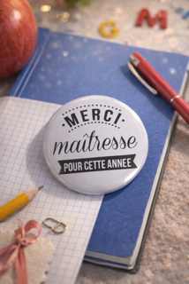 🎉 Badge « Merci maîtresse pour cette année »