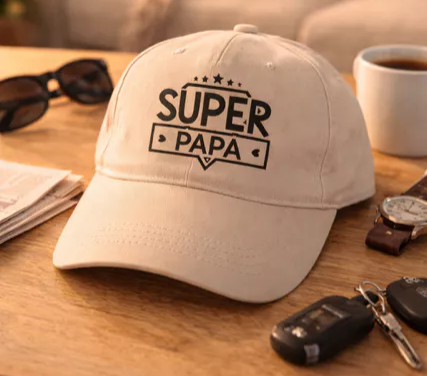 🧢 Casquette homme « Super Papa » - model 3